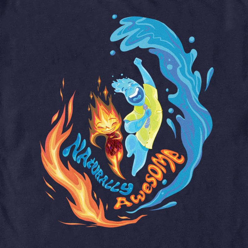 Men's Elemental Ember and Wade Naturally Awesome T-Shirt