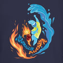 Junior's Elemental Ember and Wade Naturally Awesome T-Shirt