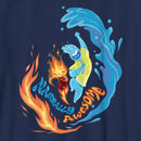 Boy's Elemental Ember and Wade Naturally Awesome T-Shirt