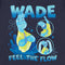 Women's Elemental Wade Feel the Flow Poster T-Shirt