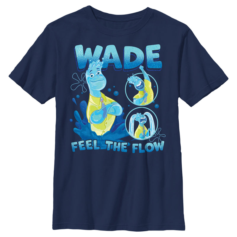 Boy's Elemental Wade Feel the Flow Poster T-Shirt