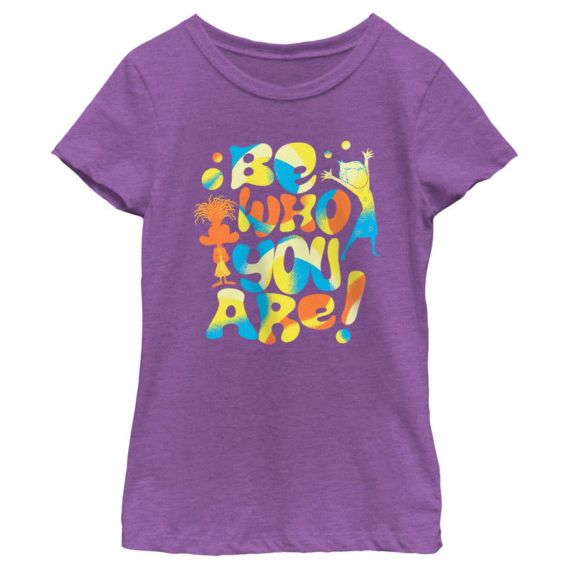 Girl's Inside Out 2 Be Who You Are T-Shirt