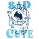 Girl's Inside Out 2 Sadness But Cute T-Shirt