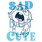Girl's Inside Out 2 Sadness But Cute T-Shirt