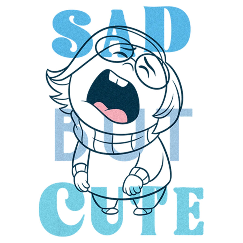Girl's Inside Out 2 Sadness But Cute T-Shirt