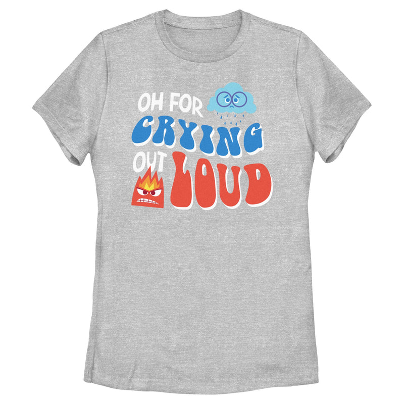 Women's Inside Out 2 Anger and Sadness Crying Out Loud T-Shirt