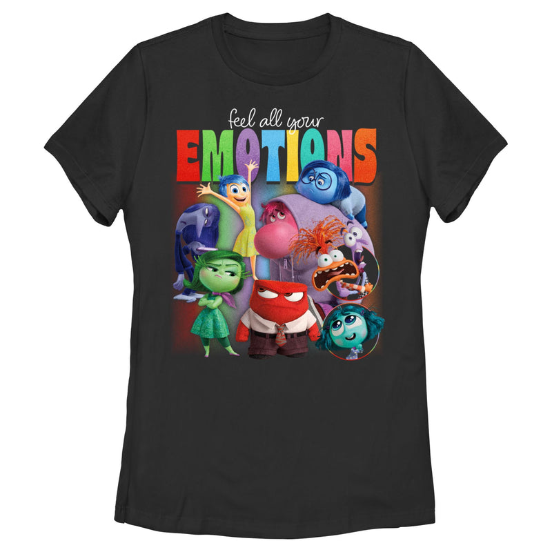 Women's Inside Out 2 Feel All Your Emotions T-Shirt