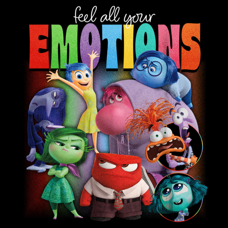 Boy's Inside Out 2 Feel All Your Emotions T-Shirt