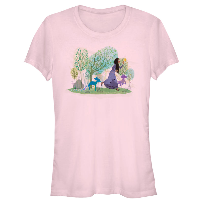 Junior's Wish Asha Nature Scene T-Shirt