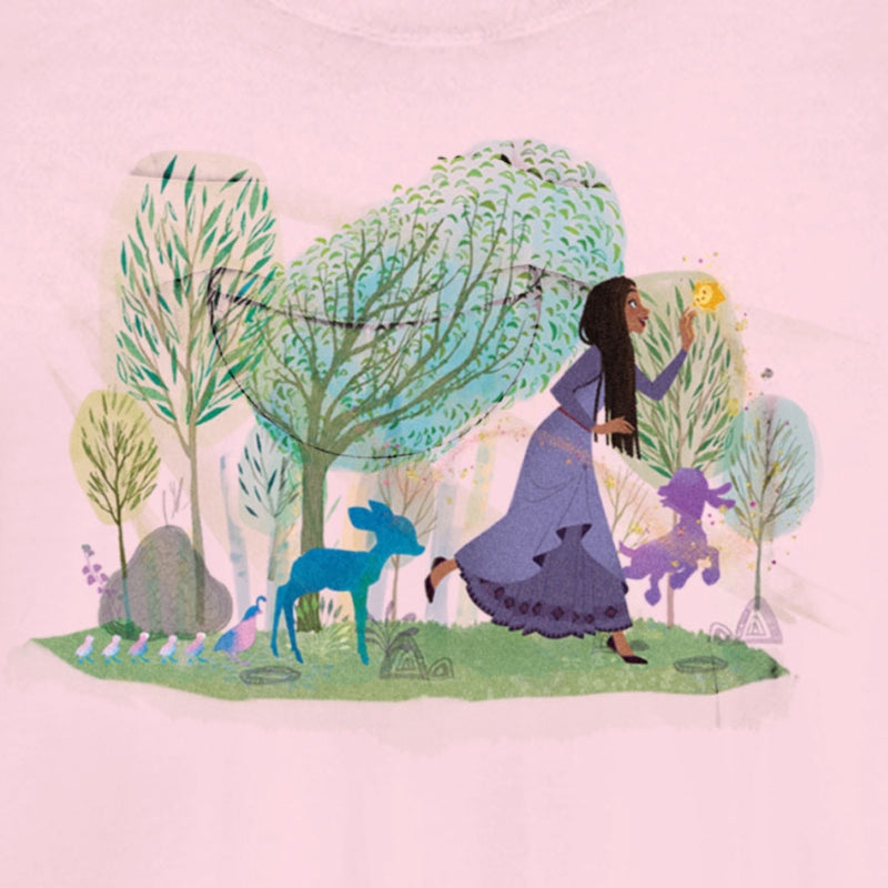 Junior's Wish Asha Nature Scene T-Shirt