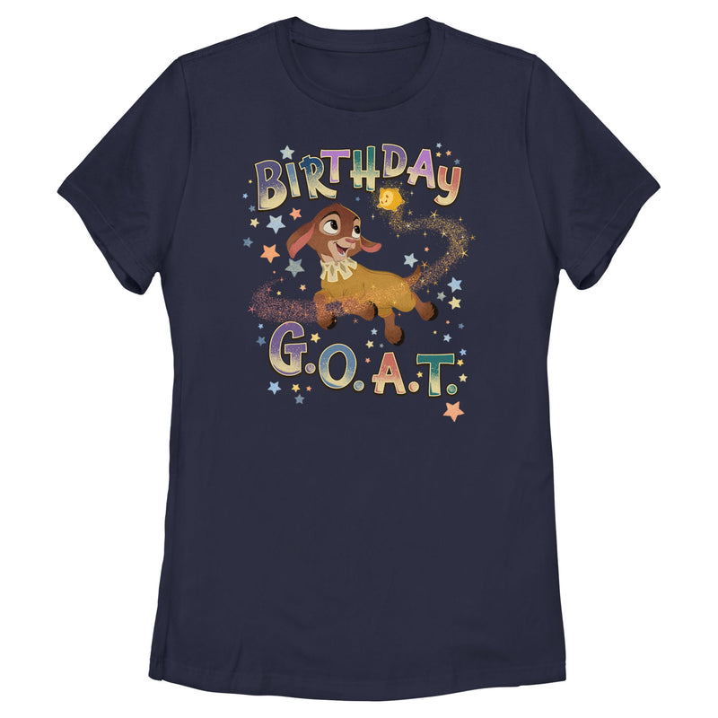 Women's Wish Valentino Birthday G.O.A.T. T-Shirt