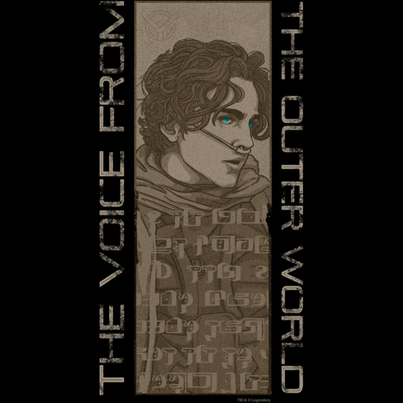 Junior's Dune Part Two Paul Atreides the Voice From the Outer World T-Shirt