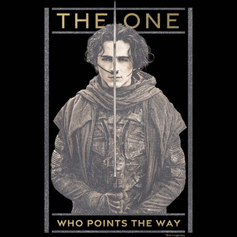 Women's Dune Part Two Paul Atreides The One Who Points the Way T-Shirt