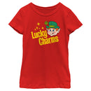 Girl's Lucky Charms Retro Logo T-Shirt