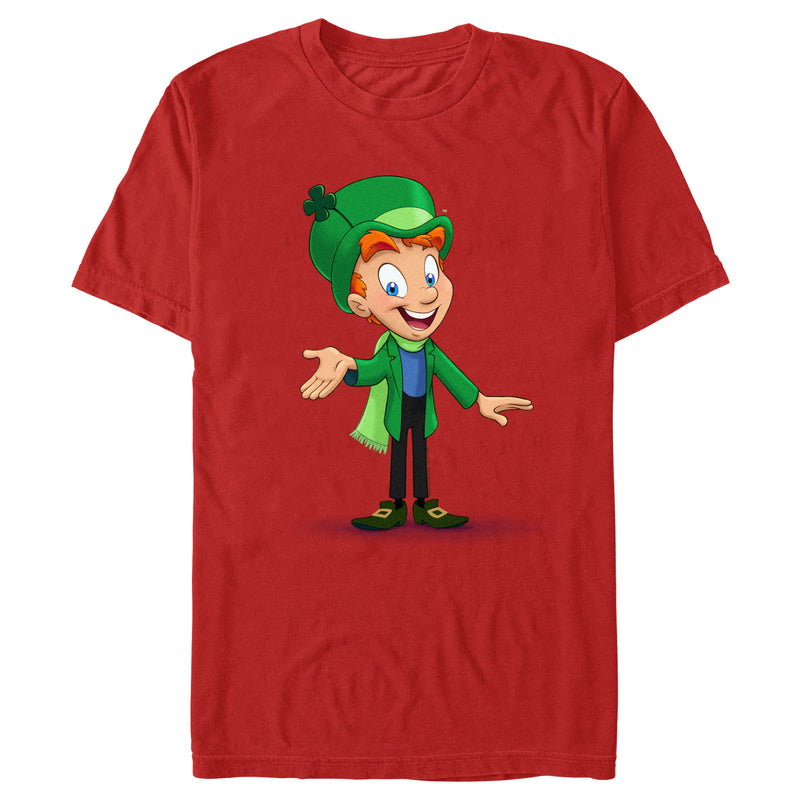 Men's Lucky Charms Mascot Portrait T-Shirt