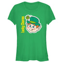 Junior's Lucky Charms Leprechaun Face T-Shirt