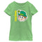 Girl's Lucky Charms Leprechaun Face T-Shirt