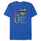 Men's Lite-Brite Rainbow Retro Love T-Shirt