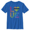 Boy's Lite-Brite Rainbow Retro Love T-Shirt