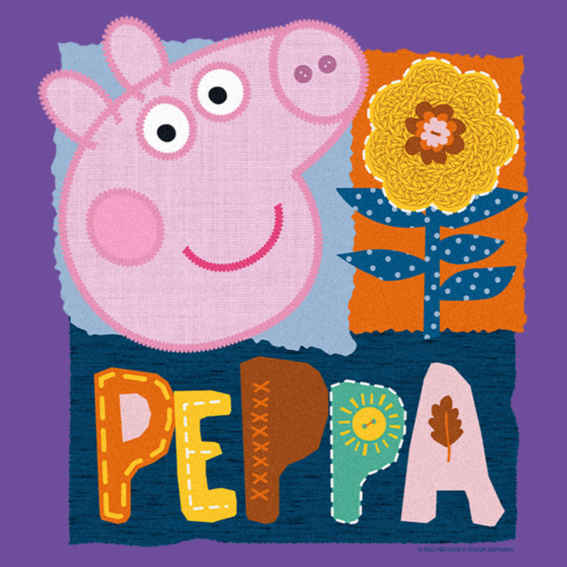 Junior's Peppa Pig Spring Portrait T-Shirt