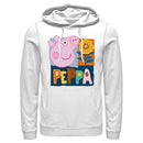 Men's Peppa Pig Spring Portrait Pull Over Hoodie