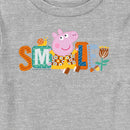 Toddler's Peppa Pig Smile Embroidery T-Shirt