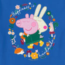 Toddler's Peppa Pig Rebecca Hug Embroidery T-Shirt