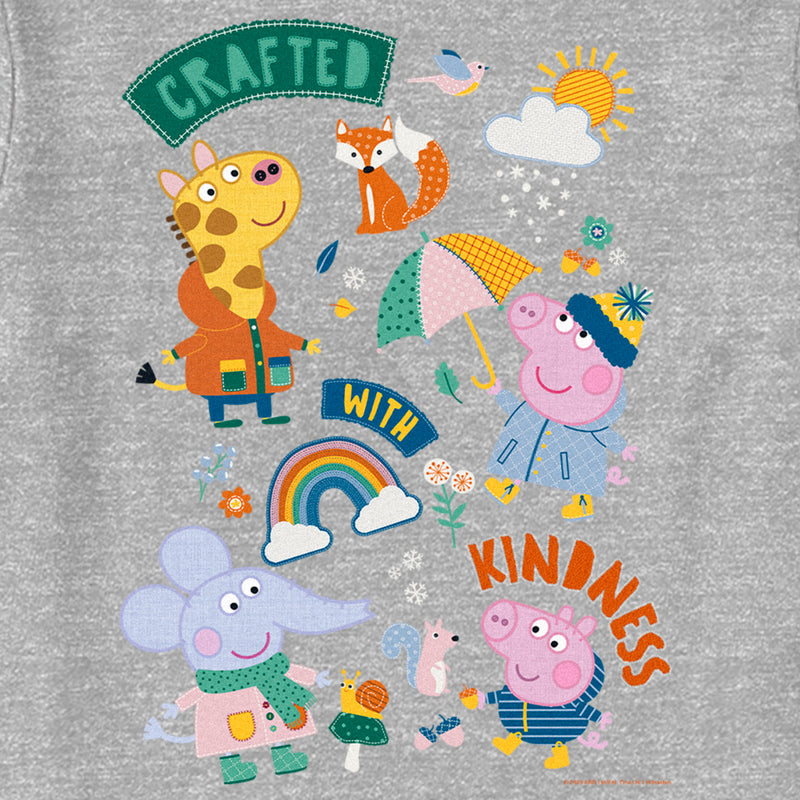 Toddler's Peppa Pig Crafted With Kindness T-Shirt
