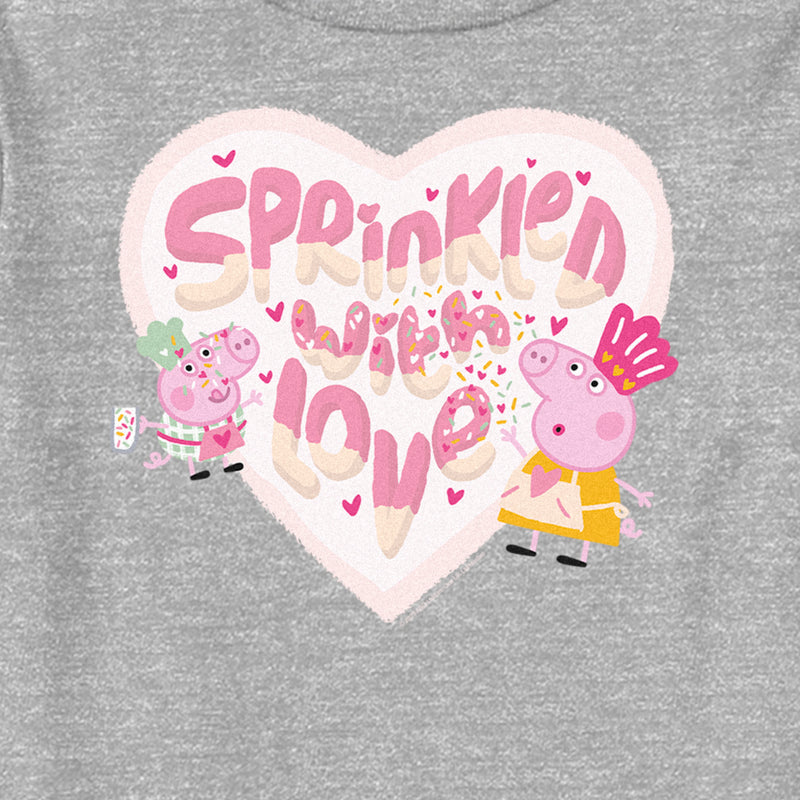 Toddler's Peppa Pig Sprinkled With Love T-Shirt