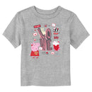 Toddler's Peppa Pig Friends Love Letters T-Shirt