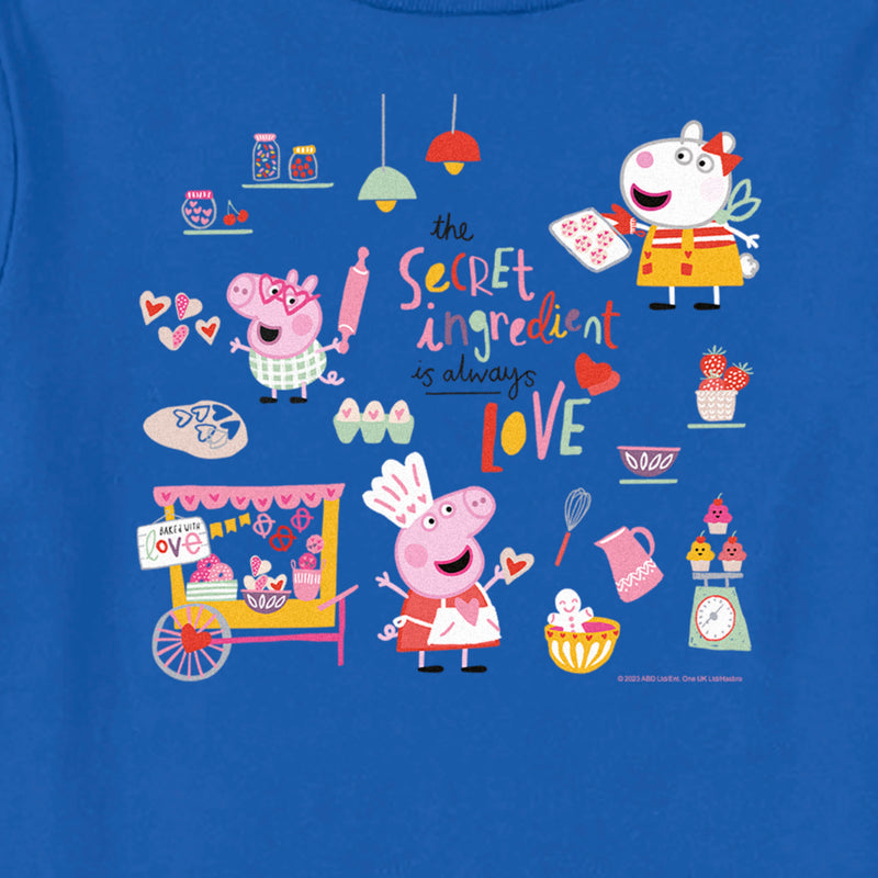 Toddler's Peppa Pig Secret Ingredient Is Love T-Shirt