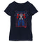 Girl's Transformers Optimus Prime Grid T-Shirt