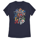 Women's Transformers Autobots Collage T-Shirt