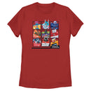 Women's Transformers Autobots 9 Square Layout T-Shirt