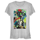 Junior's Transformers And Megatron Stands Supreme Panel T-Shirt