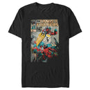 Men's Transformers Distressed Optimus Prime Autobot Killer T-Shirt