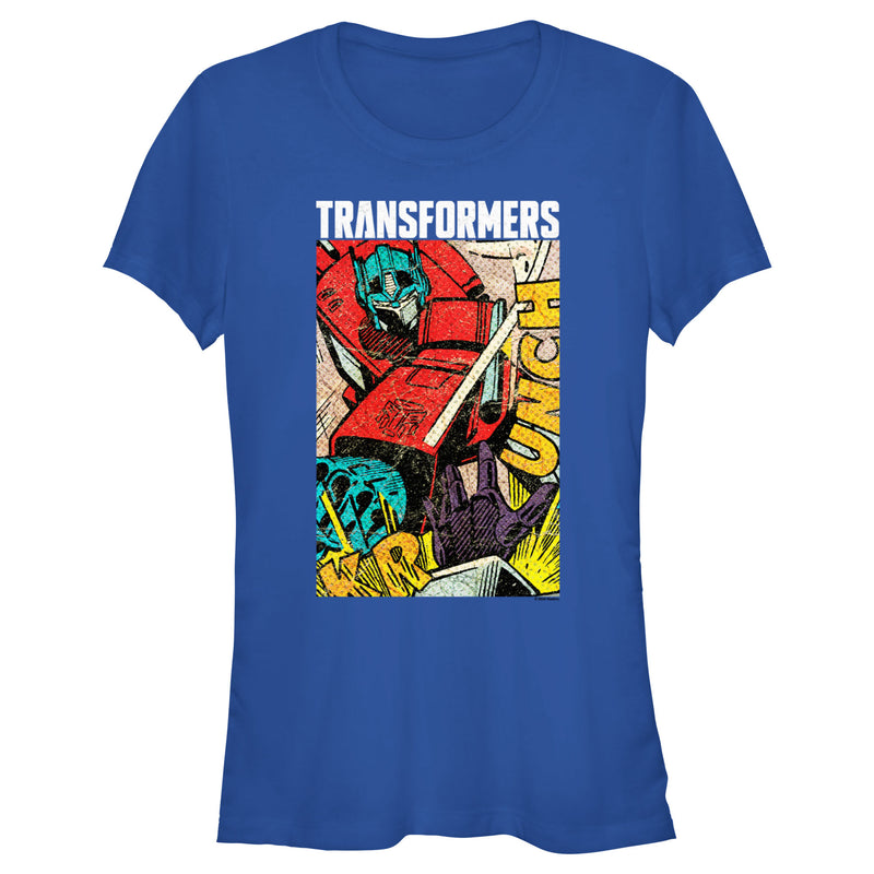 Junior's Transformers Krunch Optimus Prime T-Shirt