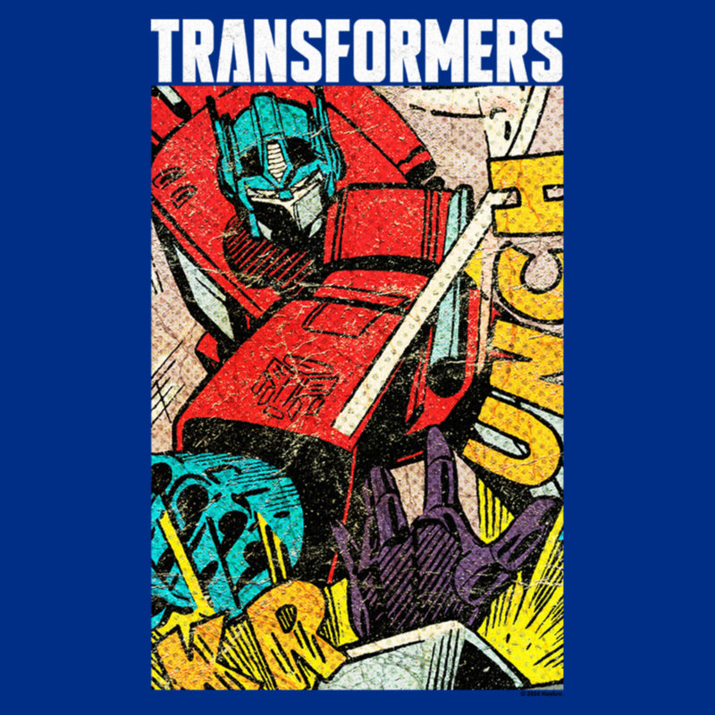 Junior's Transformers Krunch Optimus Prime T-Shirt