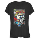 Junior's Transformers Megatron vs Optimus Prime Fight Panel T-Shirt