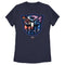 Women's Transformers Autobots Space Battle Logo T-Shirt