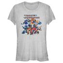 Junior's Transformers Autobots Heroic Collage T-Shirt