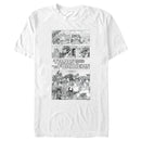 Men's Transformers Comic Panels and Logo T-Shirt