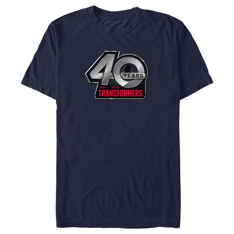 Men's Transformers 40 Years Logo T-Shirt