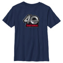 Boy's Transformers 40 Years Logo T-Shirt