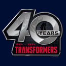 Boy's Transformers 40 Years Logo T-Shirt