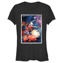 Junior's Transformers Space Battle Poster T-Shirt