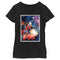 Girl's Transformers Space Battle Poster T-Shirt