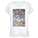 Junior's Transformers City Battle Poster T-Shirt