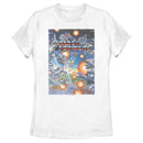 Women's Transformers City Battle Poster T-Shirt