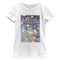 Girl's Transformers City Battle Poster T-Shirt